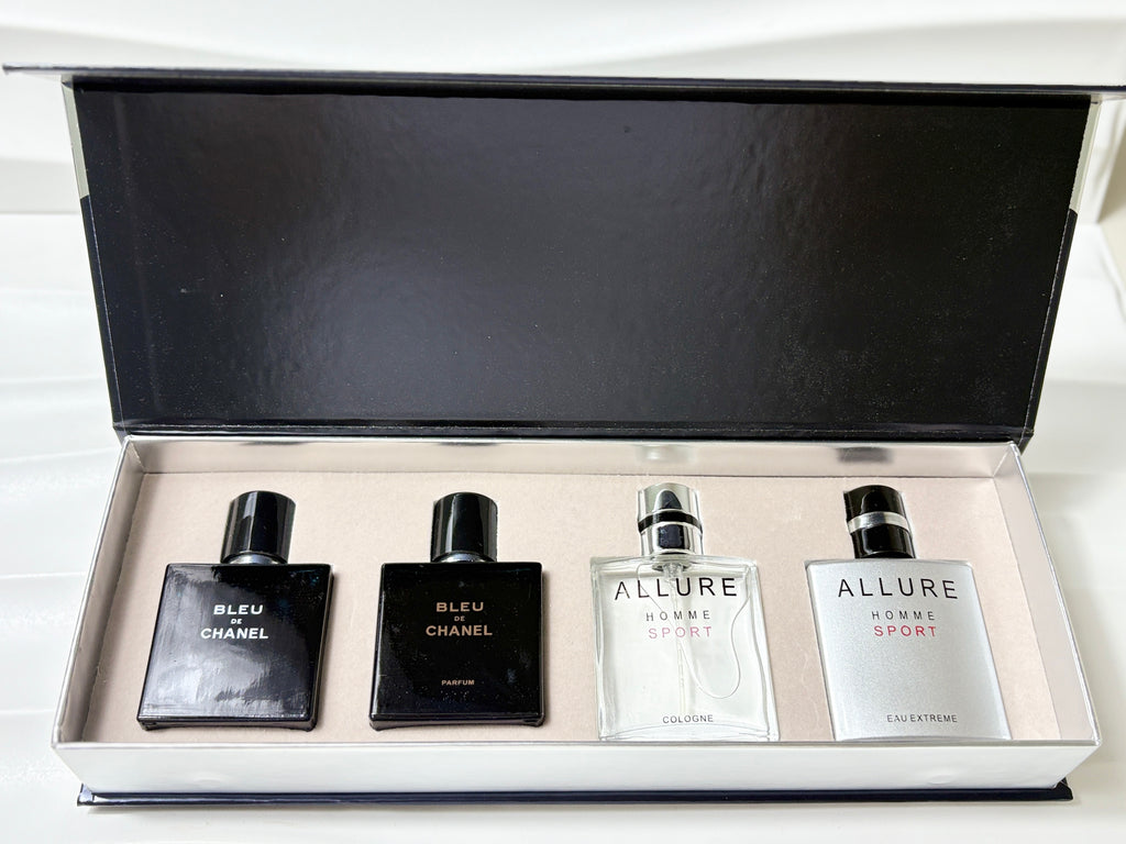 Luxury Designer Inspired Perfume Gift Set – Premium Fragrance Collection (4pcs)
