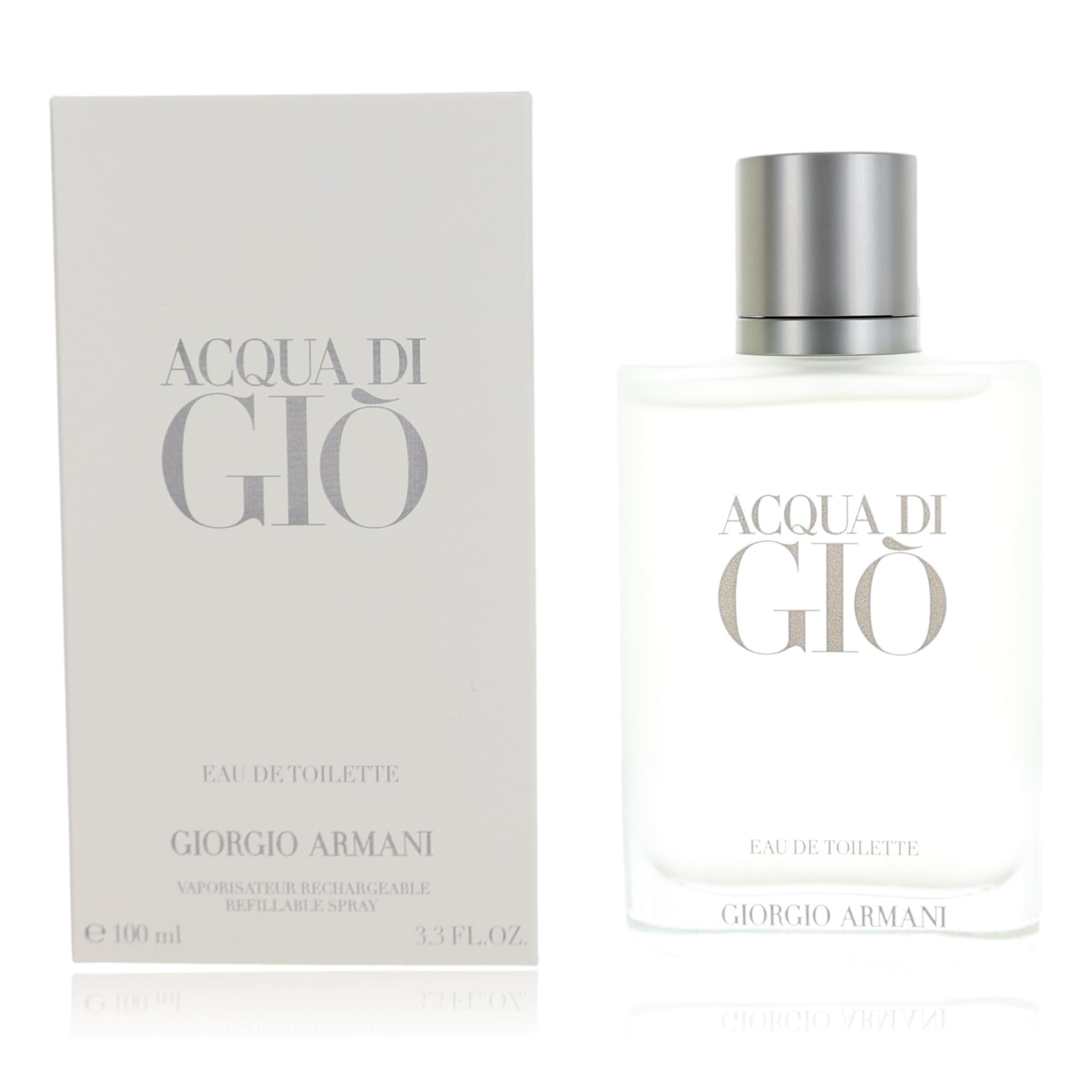 Acqua Di Gio by Giorgio Armani, 3.4 oz Eau De Toilette Spray for Men