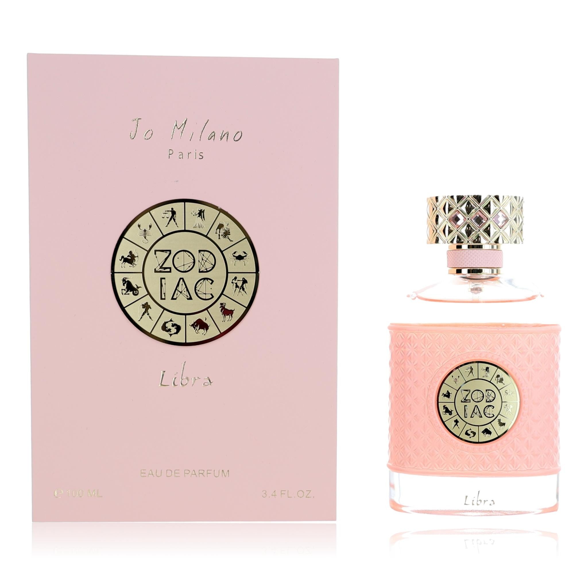 Zodiac Libra by Jo Milano, 3.4 oz Eau De Parfum Spray for Unisex