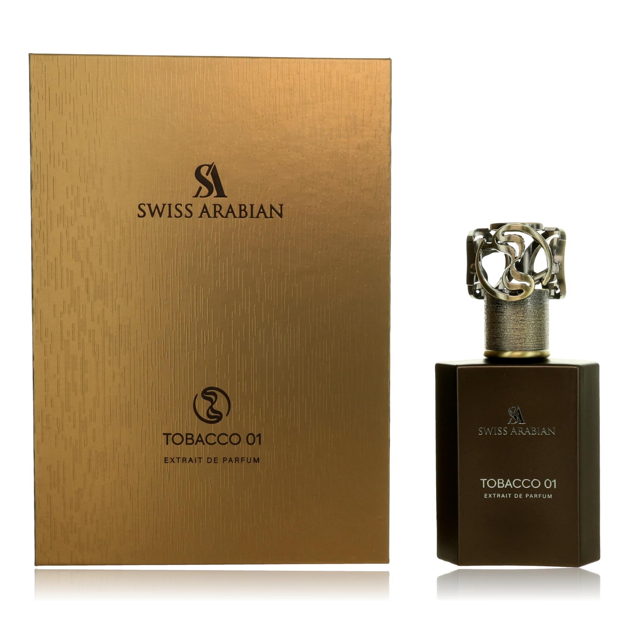 Tobacco 01 by Swiss Arabian, 1.7 oz Extrait de Parfum Spray for Unisex
