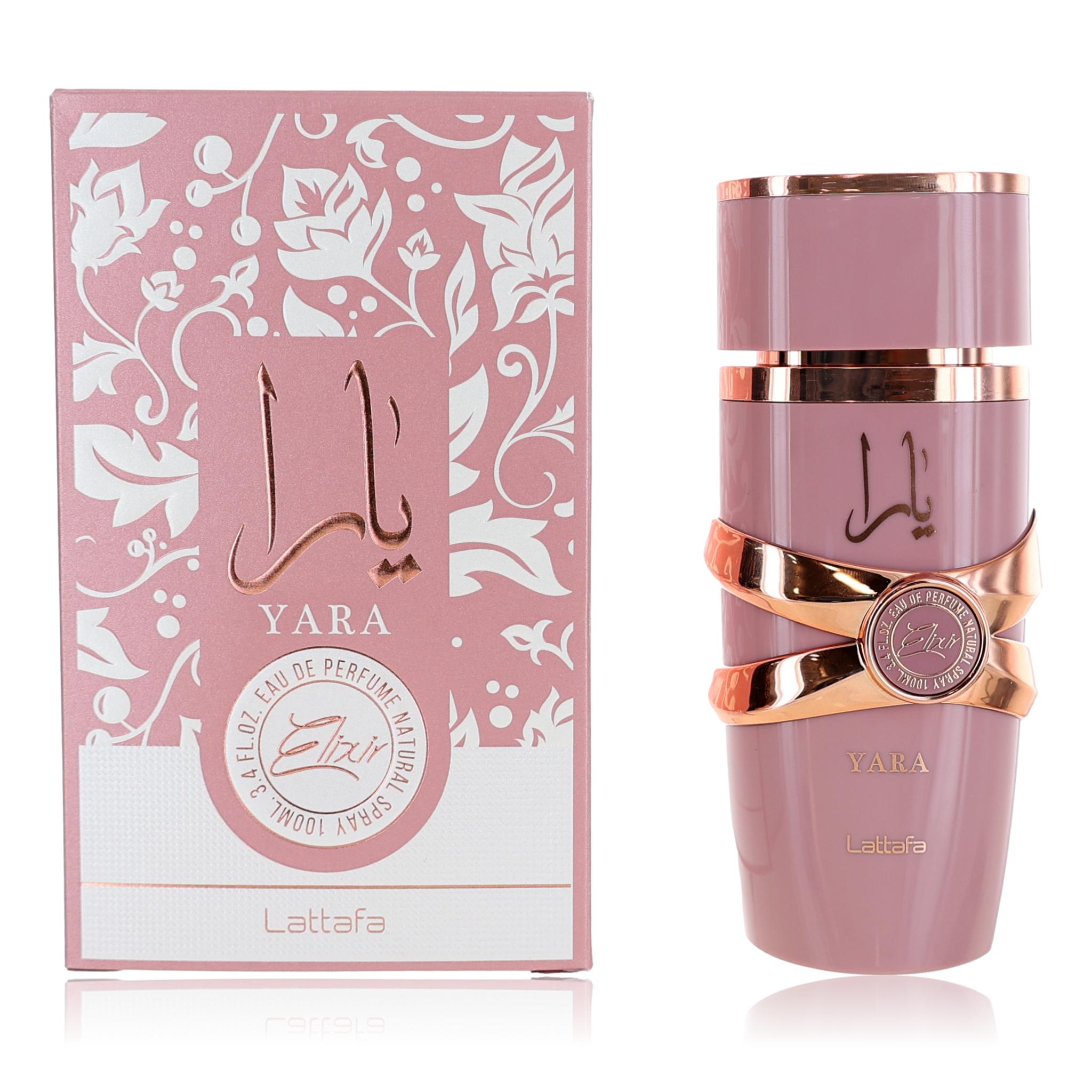Yara Elixir by Lattafa, 3.4 oz Eau De Parfum Spray for Women
