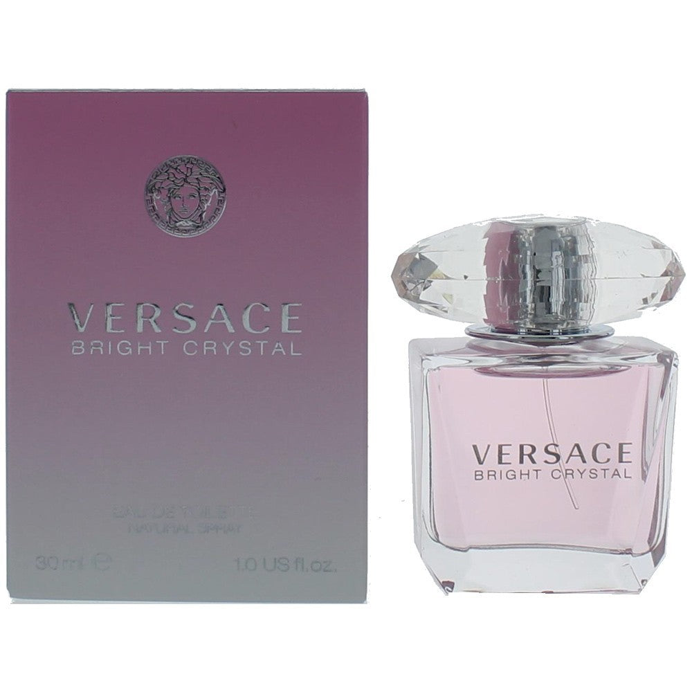 Versace Bright Crystal by Versace, 1 oz Eau De Toilette Spray for Women