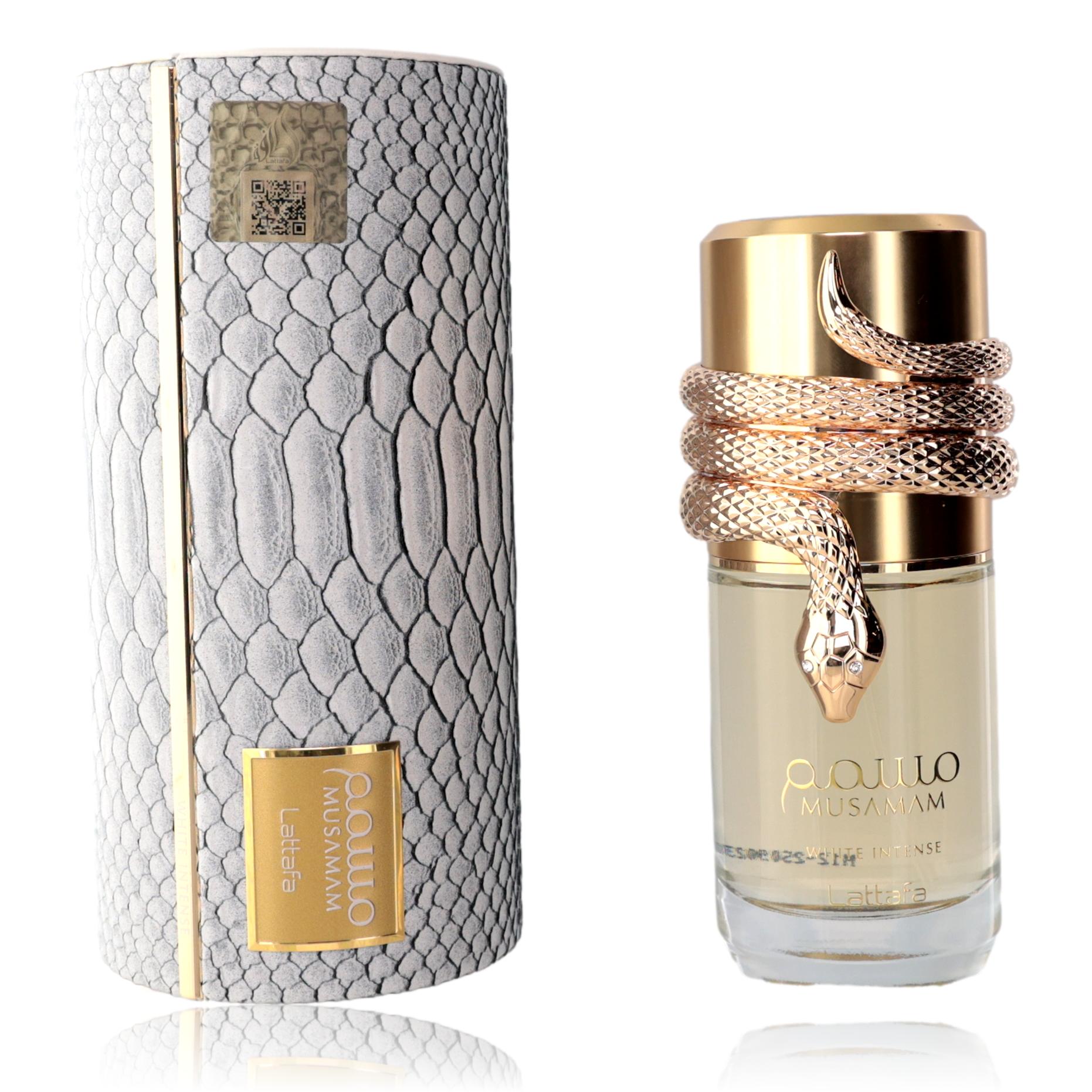 Musamam White Intense by Lattafa, 3.4 oz Eau de Parfum Spray for Unisex